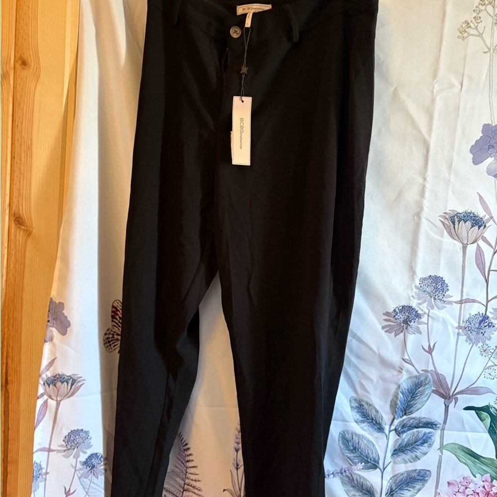 BCBGeneration Classic Black Trousers